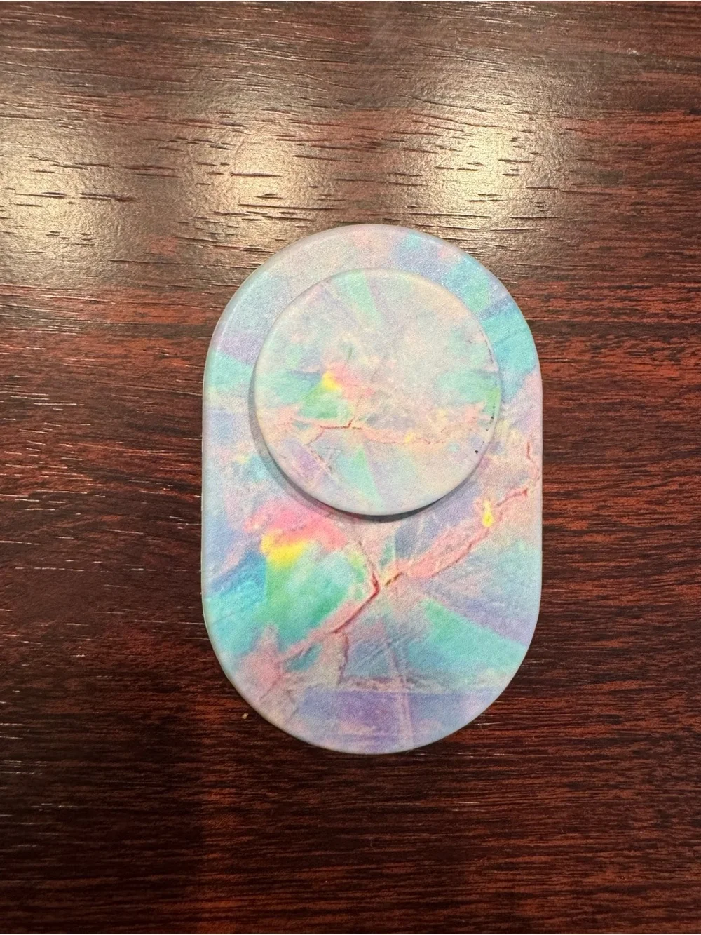 Pastel Marble Phone Grip magnetic